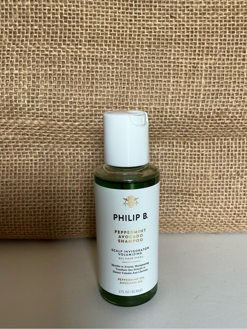 Philip B. Peppermint Avocado Shampoo Deluxe Travel
